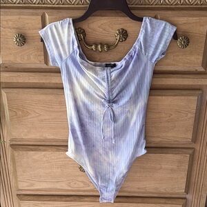 RUE 21 Lavender Tie-Dye Bodysuit